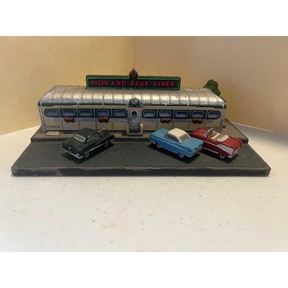 Danbury Mint Highland Park Diner Rochester NY Classic American Diners 1993